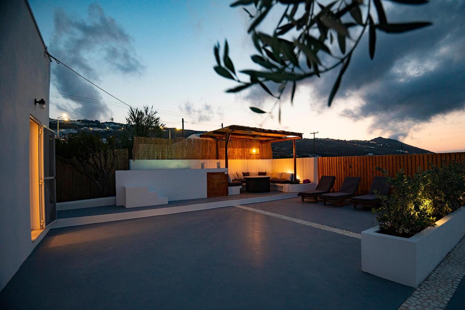 Sunrise Villa Santorini Vourvoulos Ngoại thất bức ảnh