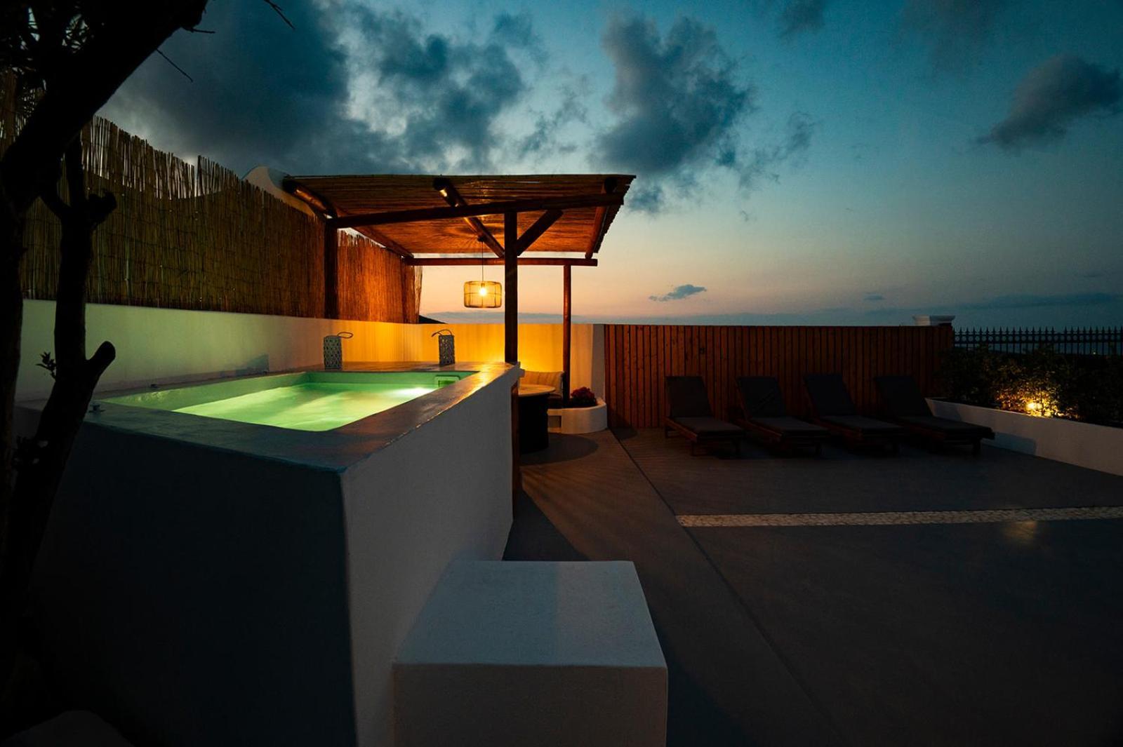 Sunrise Villa Santorini Vourvoulos Ngoại thất bức ảnh