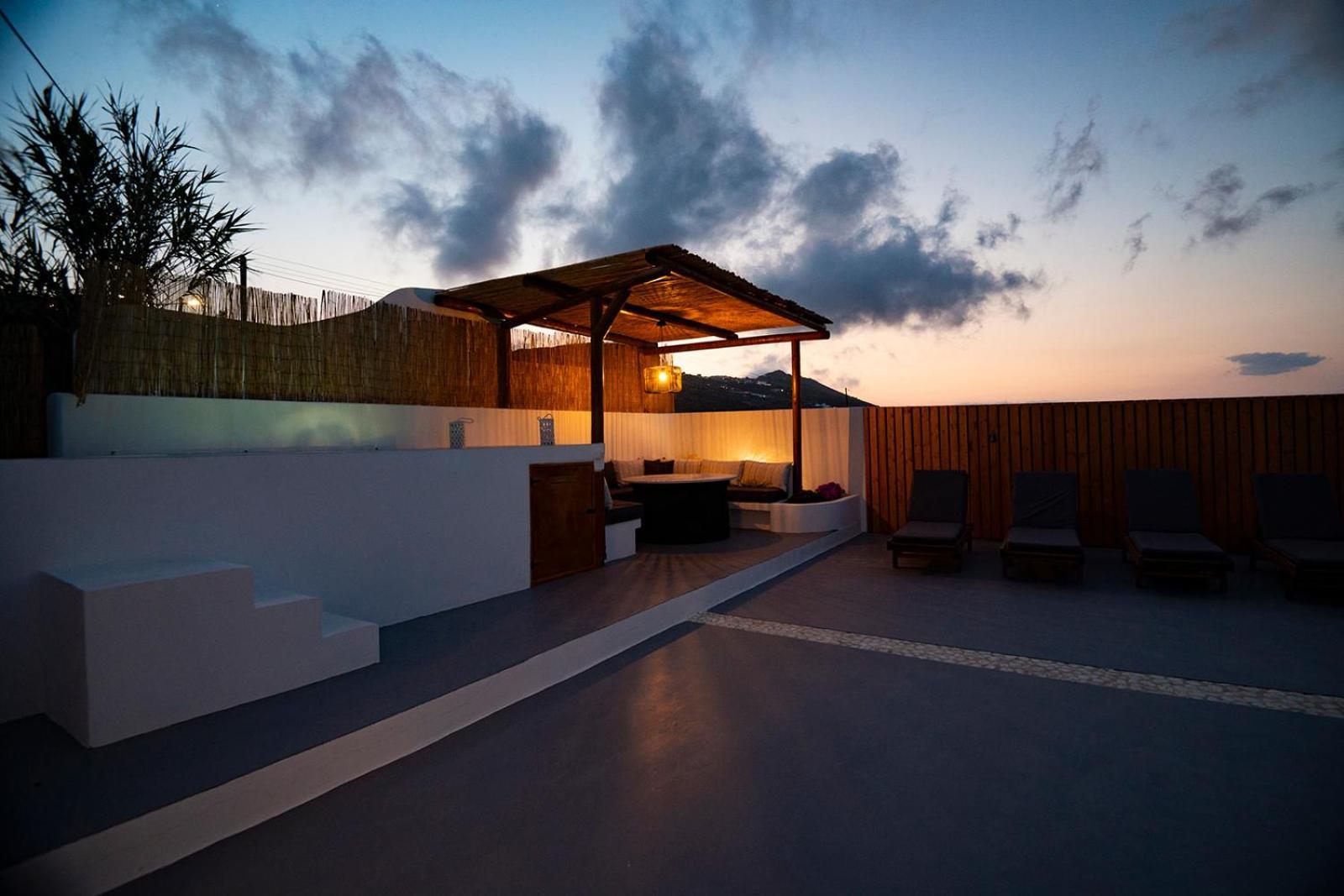Sunrise Villa Santorini Vourvoulos Ngoại thất bức ảnh