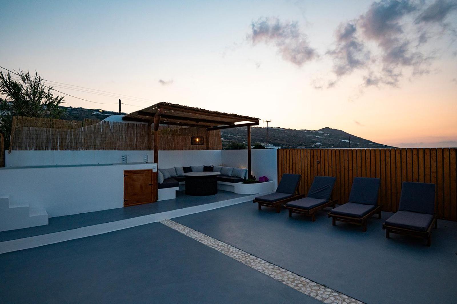 Sunrise Villa Santorini Vourvoulos Ngoại thất bức ảnh